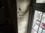  inscription sur une fenêtre de l'entrepôt